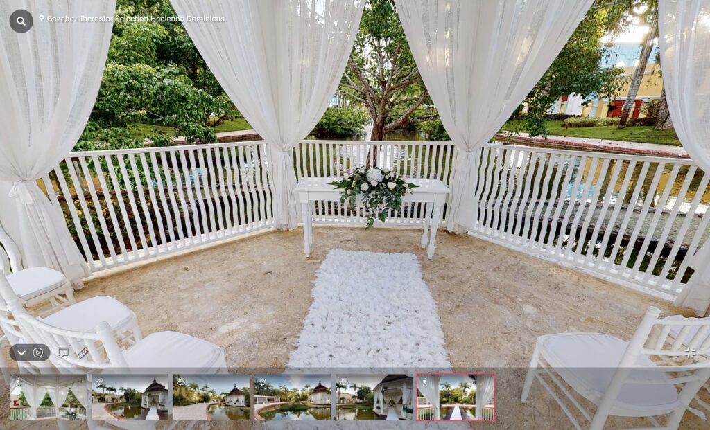 Gazebo - Iberostar Hacienda Dominicus space for weddings